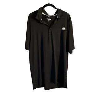 Adidas Men's Polo Golf Shirt in Black Size XL